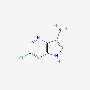 6-chloro-1H-pyrrolo[3,2-b]pyridin-3-amine