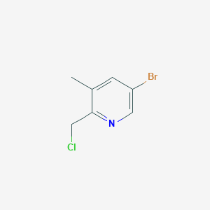 5-Bromo-2-(chloromethyl)-3-methylpyridine