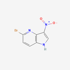 5-bromo-3-nitro-1H-pyrrolo[3,2-b]pyridine