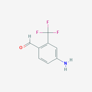 4-Amino-2-(trifluoromethyl)benzaldehyde