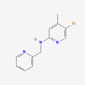5-Bromo-4-methyl-N-(2-pyridinylmethyl)-2-pyridinamine