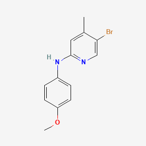 5-Bromo-N-(4-methoxyphenyl)-4-methyl-2-pyridinamine