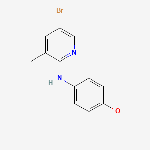 5-Bromo-N-(4-methoxyphenyl)-3-methyl-2-pyridinamine