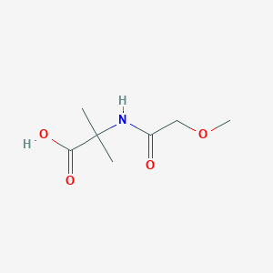 N-(methoxyacetyl)-2-methylalanine