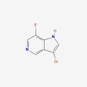 3-bromo-7-fluoro-1H-pyrrolo[3,2-c]pyridine