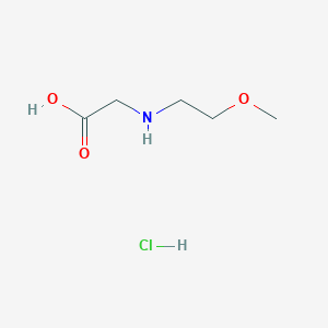 2-[(2-Methoxyethyl)amino]acetic acid hydrochloride