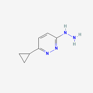3-Cyclopropyl-6-hydrazinylpyridazine