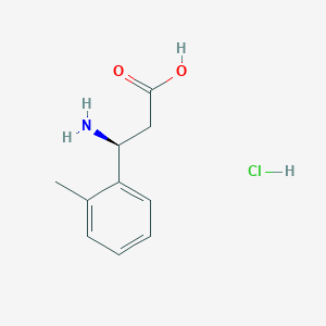 (S)-3-Amino-3-(o-tolyl)propanoic acid hydrochloride