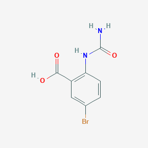 5-Bromo-2-(carbamoylamino)benzoic acid
