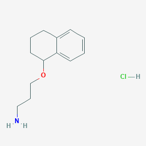 1-(3-Aminopropoxy)-1,2,3,4-tetrahydronaphthalene hydrochloride