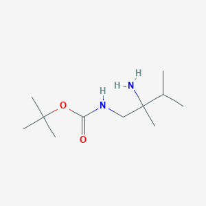 tert-butyl N-(2-amino-2,3-dimethylbutyl)carbamate