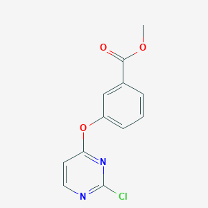 Methyl 3-[(2-chloropyrimidin-4-yl)oxy]benzoate