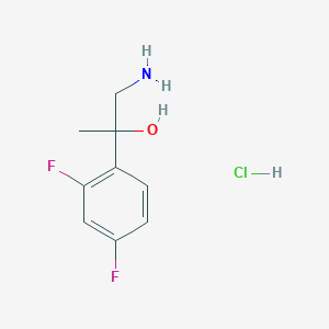 1-Amino-2-(2,4-difluorophenyl)propan-2-ol hydrochloride