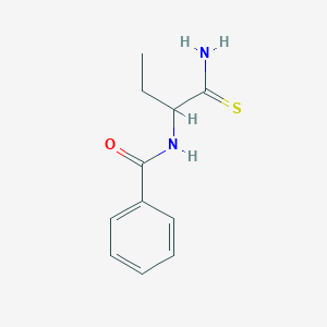 N-(1-carbamothioylpropyl)benzamide