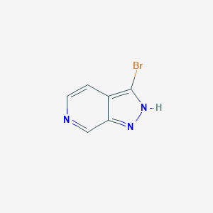 molecular formula C6H4BrN3 B152543 3-Bromo-1H-pyrazolo[3,4-c]pyridine CAS No. 76006-13-8