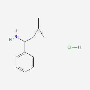 (2-Methylcyclopropyl)(phenyl)methanamine hydrochloride