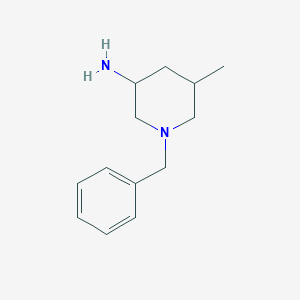 B1525439 1-Benzyl-5-methylpiperidin-3-amine CAS No. 1315367-65-7