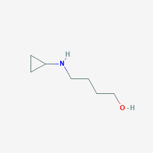 molecular formula C7H15NO B1525440 4-(Cyclopropylamino)butan-1-ol CAS No. 1250094-38-2