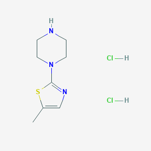 1-(5-Methyl-1,3-thiazol-2-yl)piperazine dihydrochloride