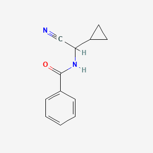 N-[cyano(cyclopropyl)methyl]benzamide