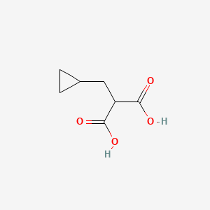 molecular formula C7H10O4 B1525531 2-(环丙基甲基)丙二酸 CAS No. 165319-63-1