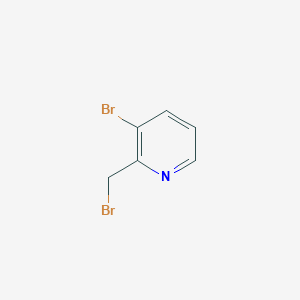 molecular formula C6H5Br2N B152559 3-Bromo-2-(bromomethyl)pyridine CAS No. 754131-60-7