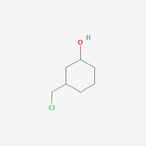 molecular formula C7H13ClO B1525601 3-(Chloromethyl)cyclohexan-1-ol CAS No. 99419-63-3