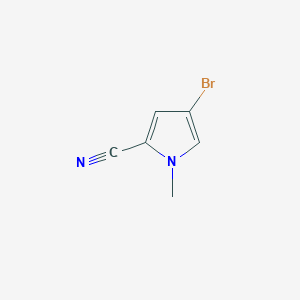 4-Bromo-1-methyl-1H-pyrrole-2-carbonitrile