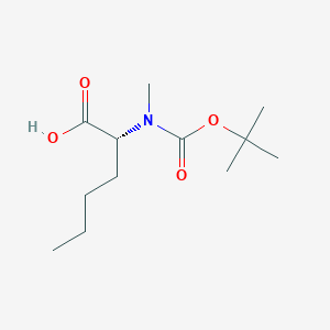 molecular formula C12H23NO4 B1525626 Boc-N-methyl-D-norleucine CAS No. 161450-84-6