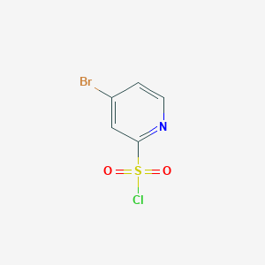 molecular formula C5H3BrClNO2S B1525640 4-Bromopyridine-2-sulfonyl chloride CAS No. 1060808-87-8