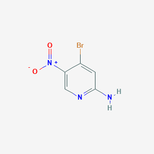 B152568 4-Bromo-5-nitropyridin-2-amine CAS No. 84487-11-6