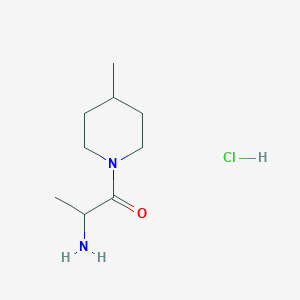 2-Amino-1-(4-methyl-1-piperidinyl)-1-propanone hydrochloride