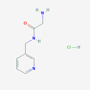 2-Amino-N-(3-pyridinylmethyl)acetamide hydrochloride