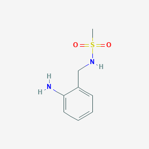 N-[(2-aminophenyl)methyl]methanesulfonamide