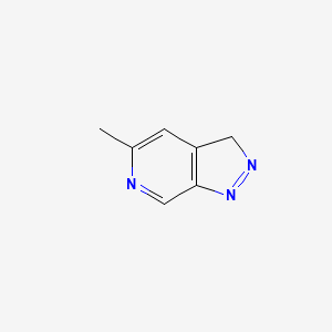 5-methyl-3H-pyrazolo[3,4-c]pyridine