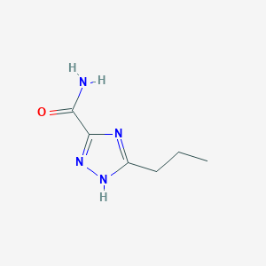 5-propyl-1H-1,2,4-triazole-3-carboxamide
