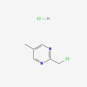 2-(Chloromethyl)-5-methylpyrimidine hydrochloride