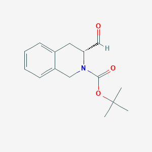 (R)-Tert-butyl 3-formyl-3,4-dihydroisoquinoline-2(1H)-carboxylate