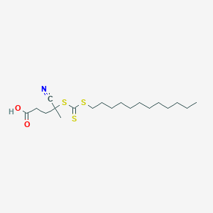 4-Cyano-4-(dodecylsulfanylthiocarbonyl)sulfanylpentanoic acid