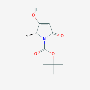 (R)-tert-Butyl 3-hydroxy-2-methyl-5-oxo-2,5-dihydro-1H-pyrrole-1-carboxylate
