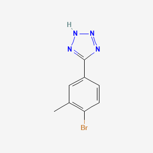 5-(4-Bromo-3-methyl-phenyl)-2H-tetrazole