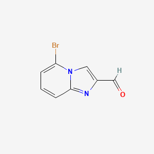 molecular formula C8H5BrN2O B1525731 5-Bromoimidazo[1,2-a]pyridine-2-carbaldehyde CAS No. 878197-68-3