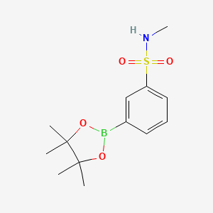 N-methyl-3-(4,4,5,5-tetramethyl-1,3,2-dioxaborolan-2-yl)benzenesulfonamide