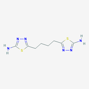 5,5'-(butane-1,4-diyl)bis(1,3,4-thiadiazol-2-amine)