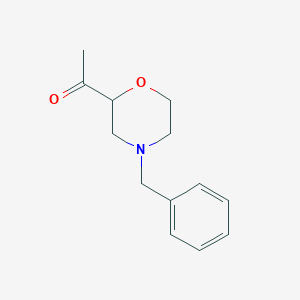 1-(4-Benzylmorpholin-2-yl)ethan-1-one