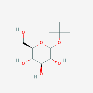 molecular formula C10H20O6 B1525796 tert-Butyl b-D-glucopyranoside CAS No. 29074-04-2