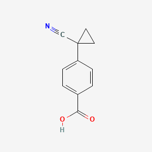 4-(1-Cyanocyclopropyl)benzoic acid