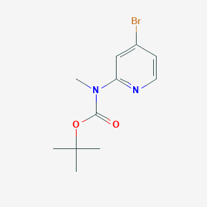 tert-Butyl (4-bromopyridin-2-yl)(methyl)carbamate