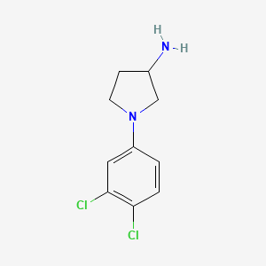 1-(3,4-Dichlorophenyl)pyrrolidin-3-amine