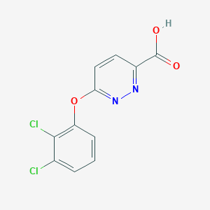 6-(2,3-Dichlorophenoxy)pyridazine-3-carboxylic acid
